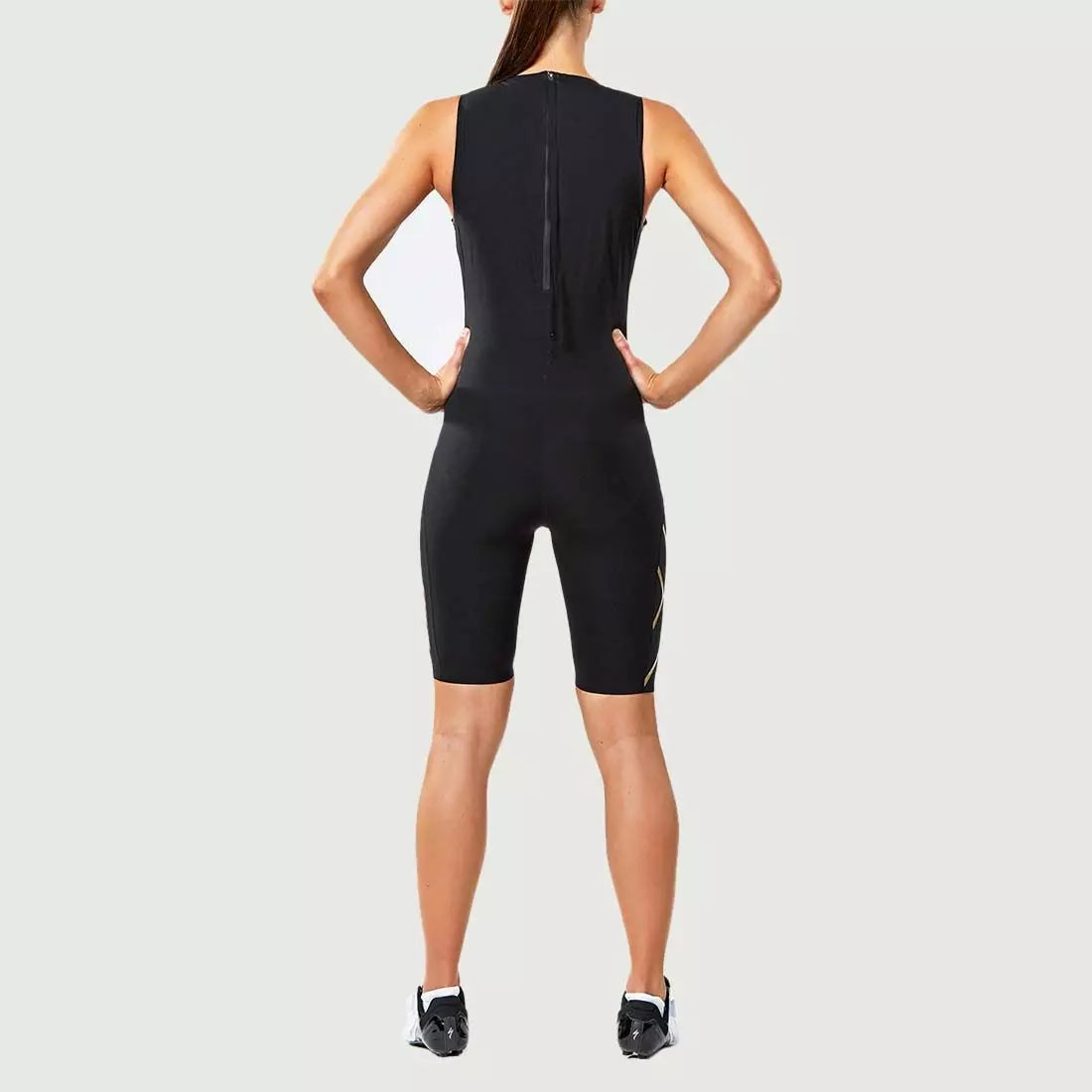 2XU Project X Swimskin, Damen, Black/Gold