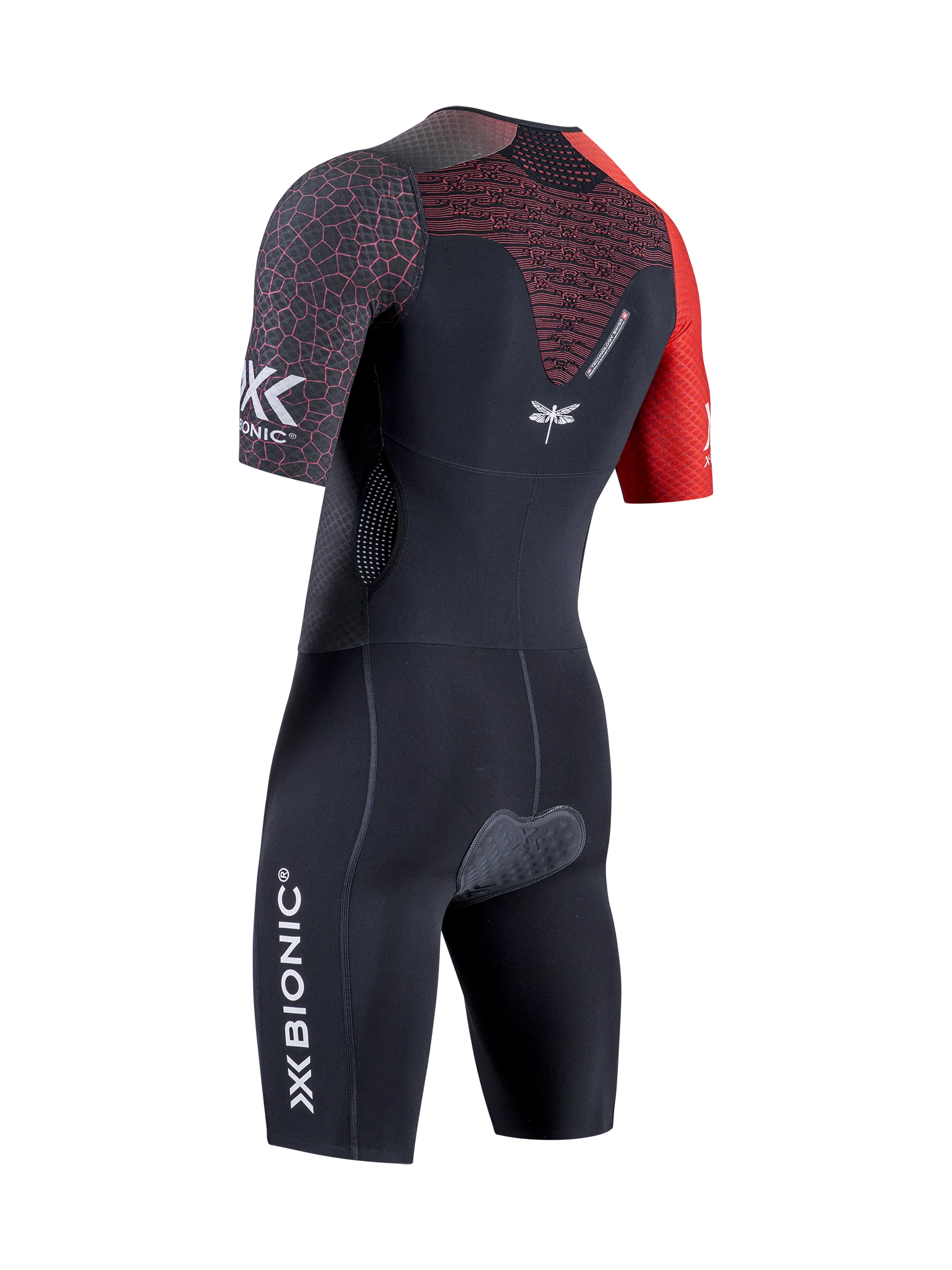 X-BIONIC Dragonfly Trisuit 5G, Herren, red/black