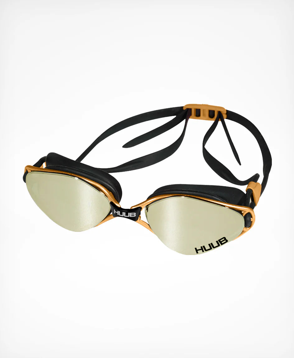 Huub Altair Schwimmbrille, 3 verschiedene Gläser, Sehstärke, Bronze/Black