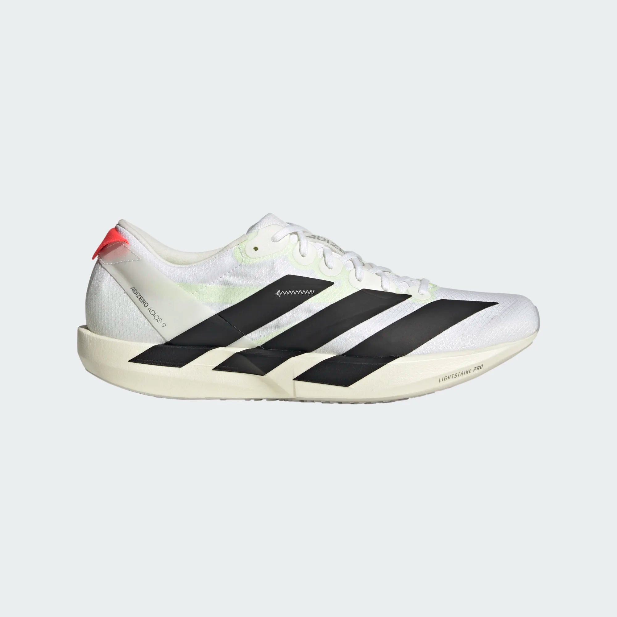 Adidas ADIZERO ADIOS 9, Laufschuh, Herren, Cloud White/Core Black/Silver Metallic