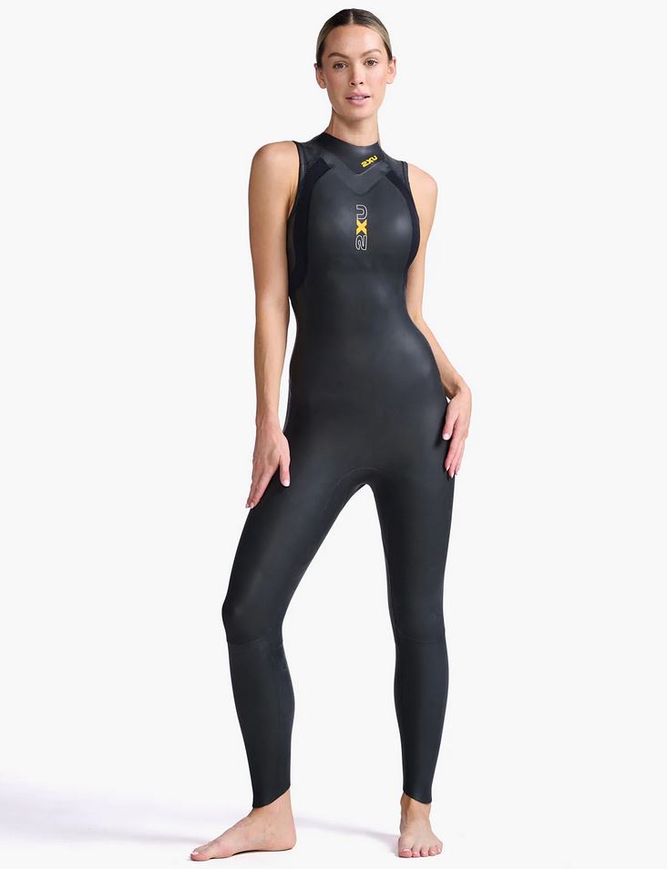 2XU P:1 Propel Sleeveless, Neoprenanzug, Damen black/ambition, 2023