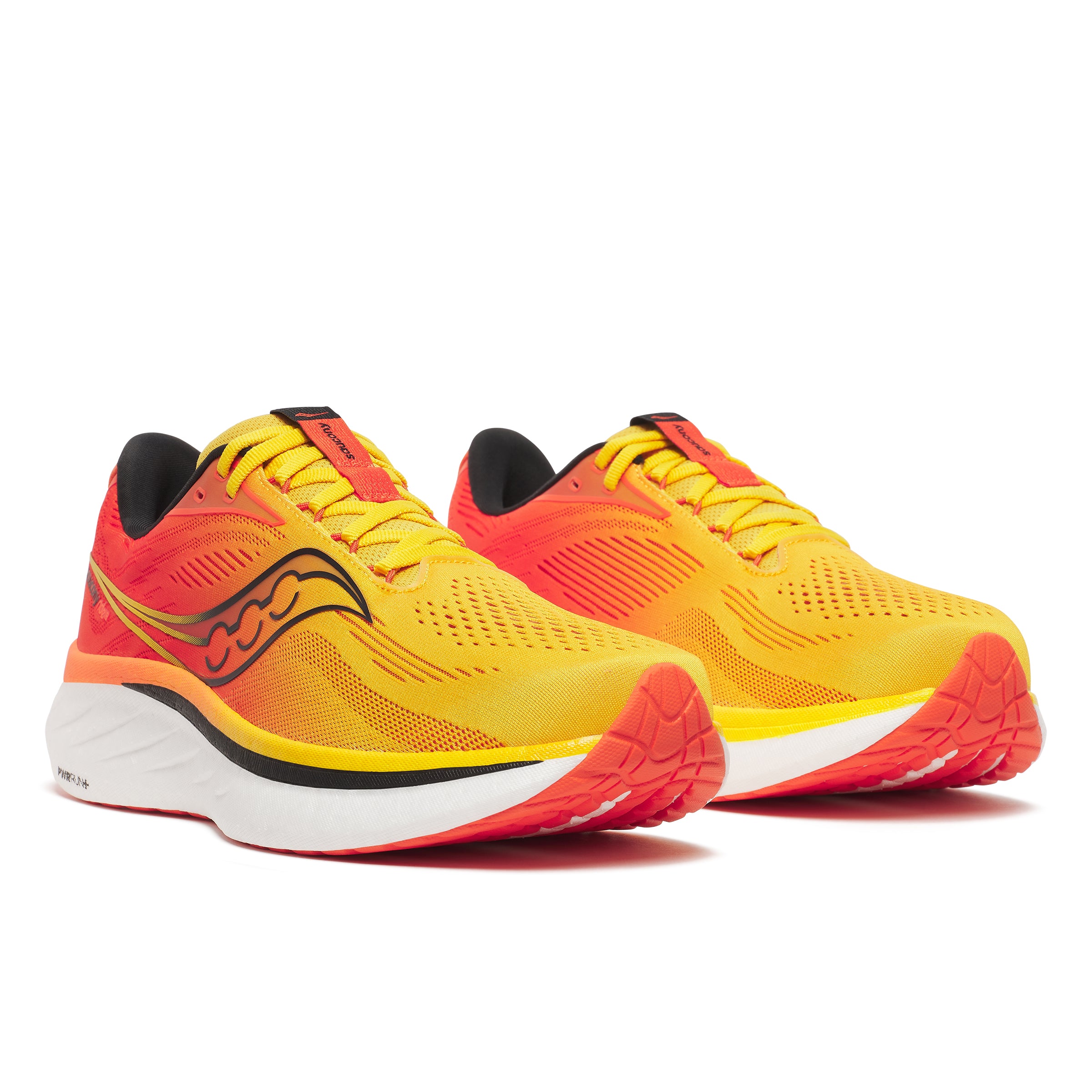 Saucony Ride 18, Laufschuh, Herren, POLLEN/PEPPER