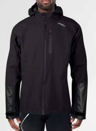 2XU AC Jacket, Herren, Black/Reflective