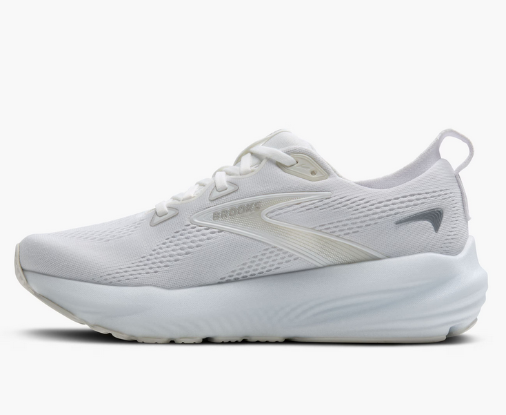 Brooks Glycerin 22, Laufschuh, Damen, White/White/Grey