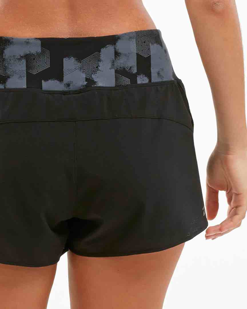 2XU XVENT 3 inch Layer Shorts, Damen, Gossip/Trouble