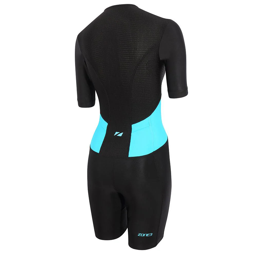 Zone3 Activate Short Sleeve Full Zip Trisuit Kurzarm Damen