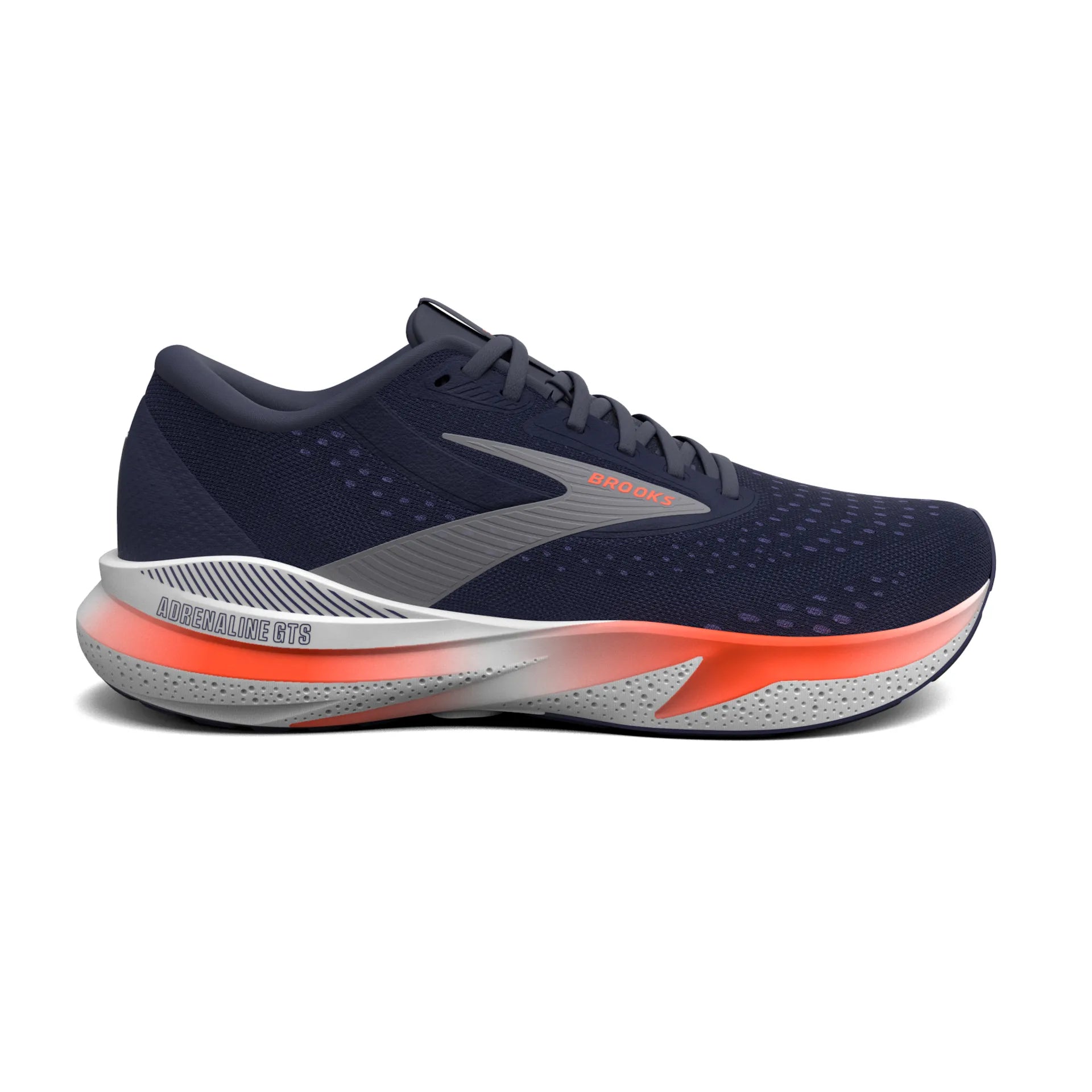 Brooks Adrenaline GTS 24, Laufschuhe, Herren, Peacoat/Orange/White
