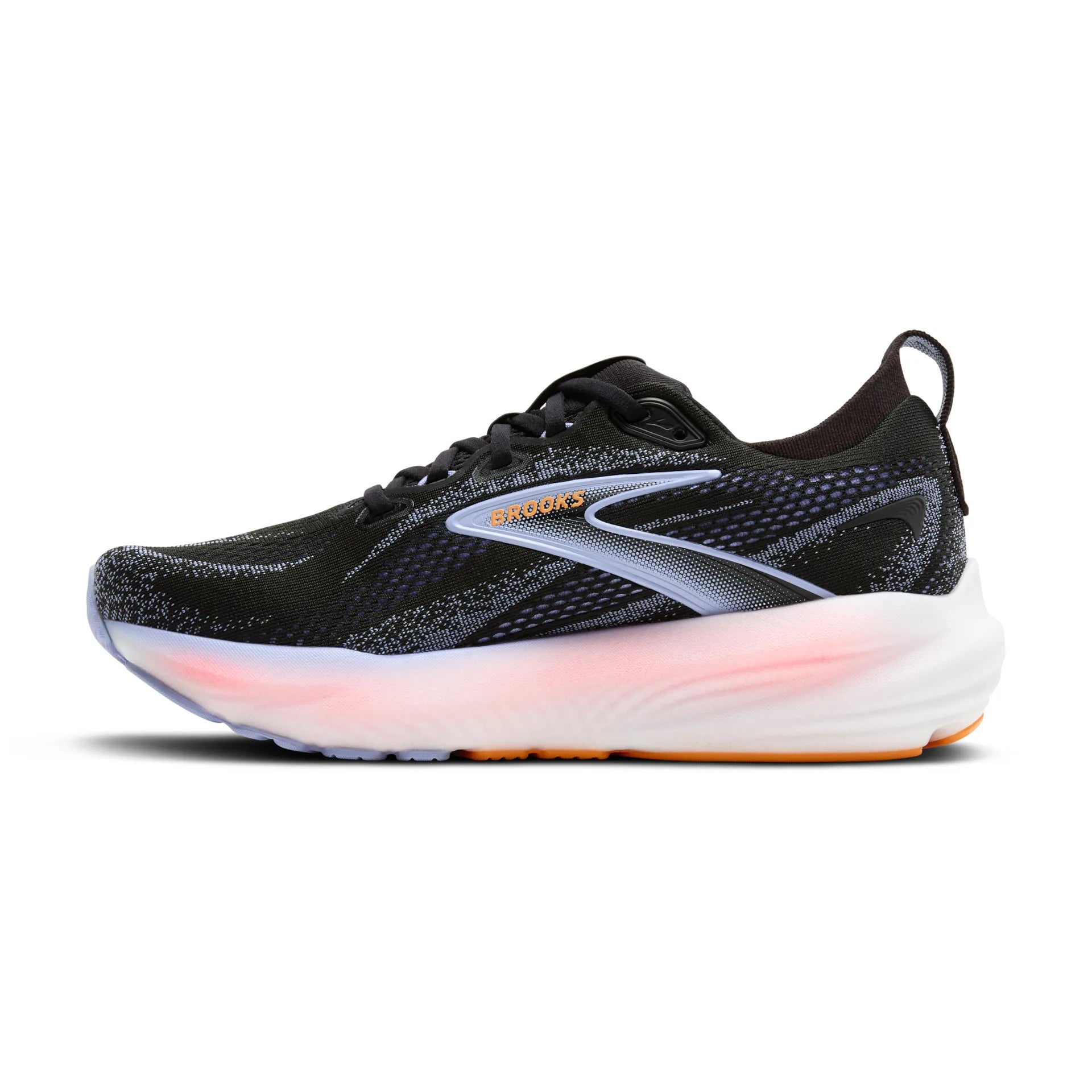 Brooks Glycerin 22, Laufschuh, Damen, Black/Blue Heron/Orange