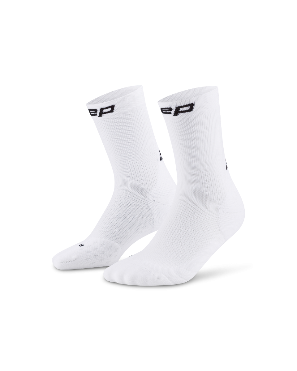 CEP Core Run Socks 5.0 - Mid Cut, Herren, white