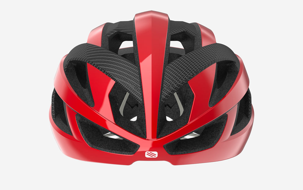 RUDY Project Rebel, Radhelm, Carbon Red Comet/Shiny