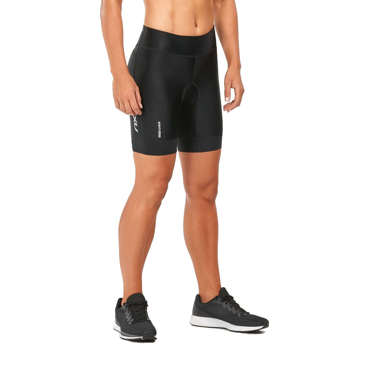 2XU Perform Tri 7 Short Inch, Damen, schwarz