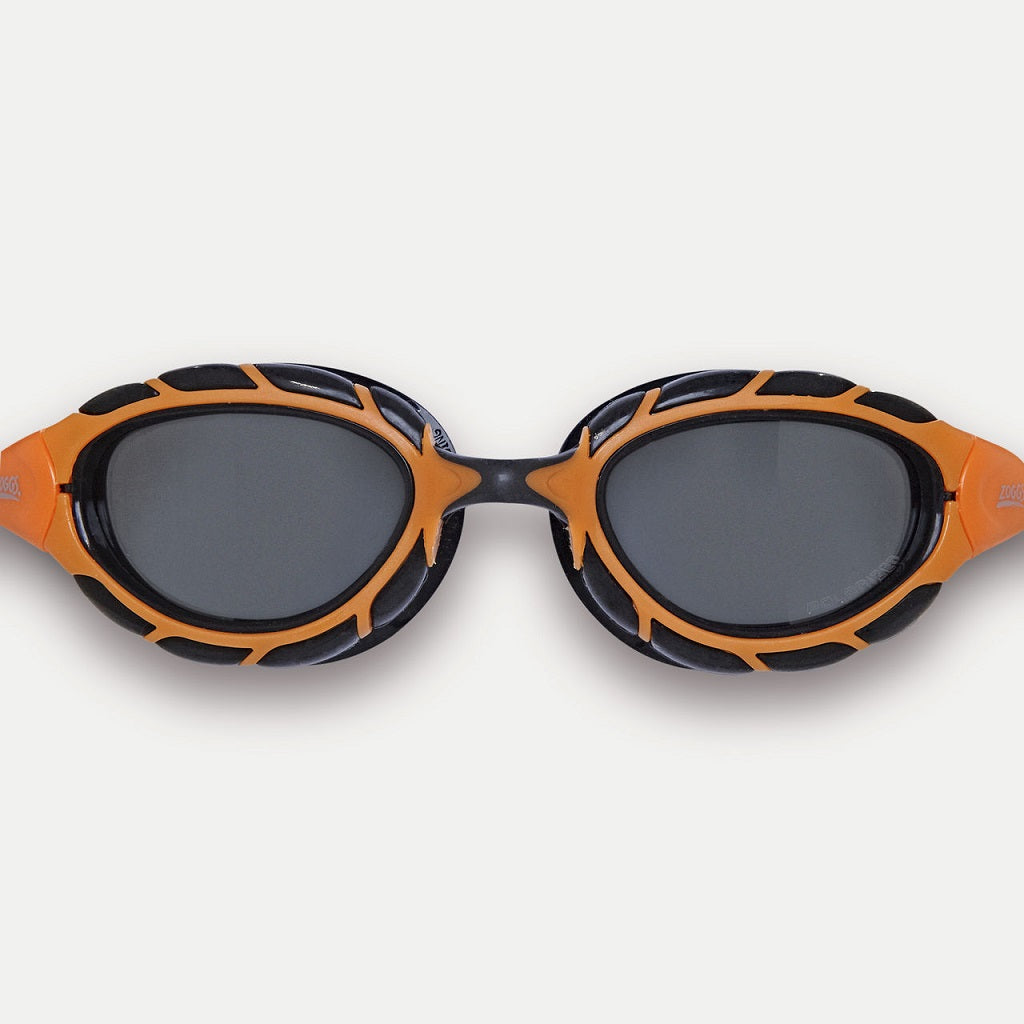 Zoggs Predator Polarized rauch getönt, orange/schwarz