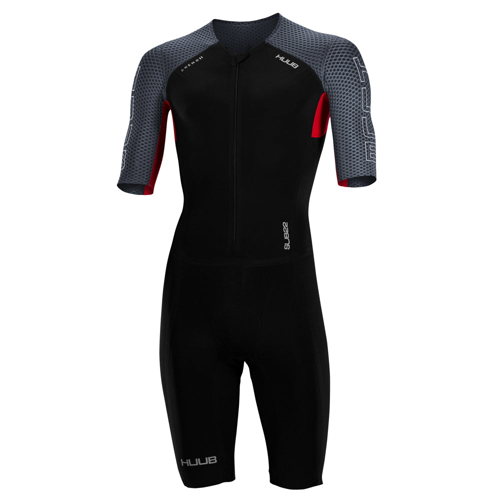 Huub Anemoi 2 - SUB22 Aero TriSuit, Herren, schwarz/graphit