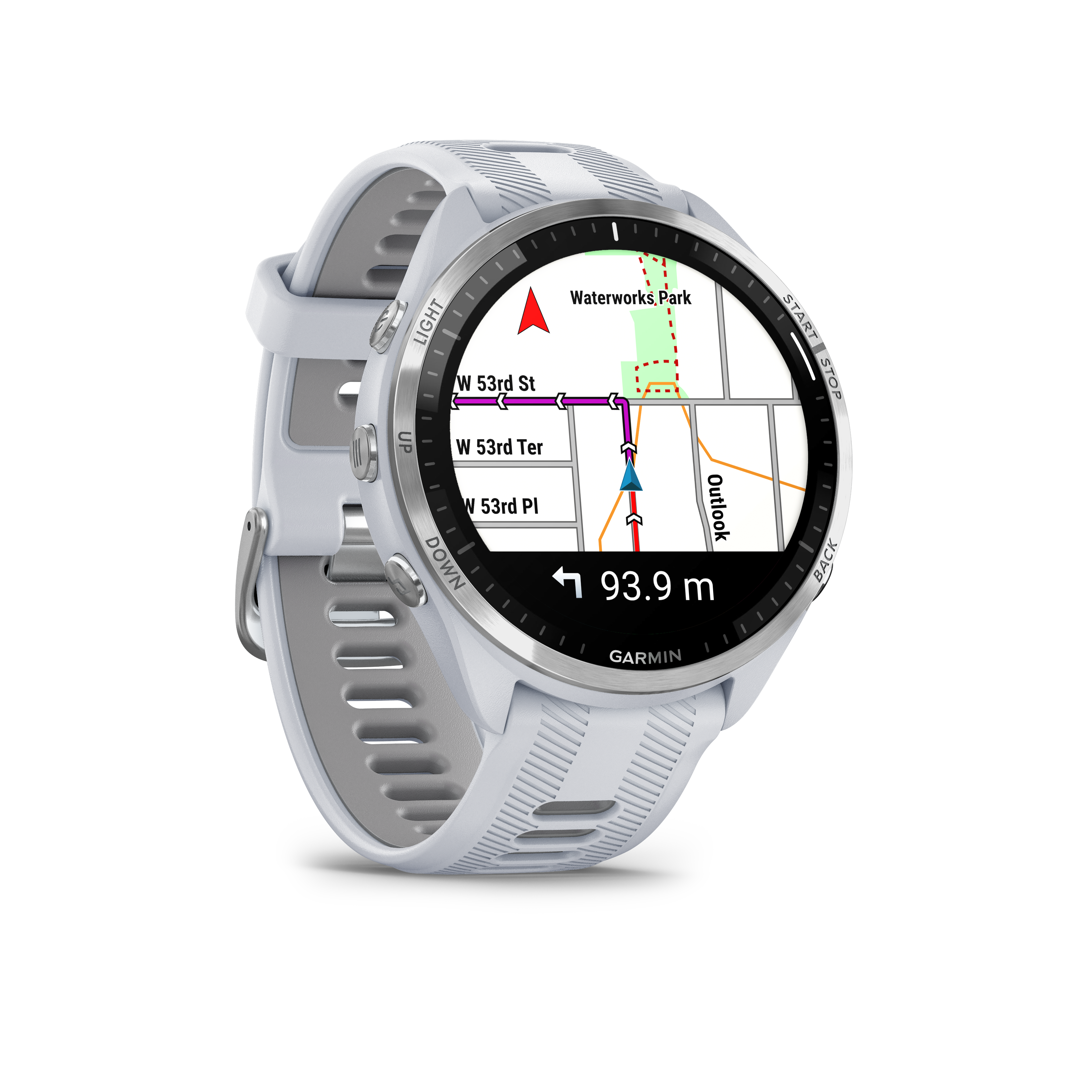 Garmin Forerunner® 965, weiß
