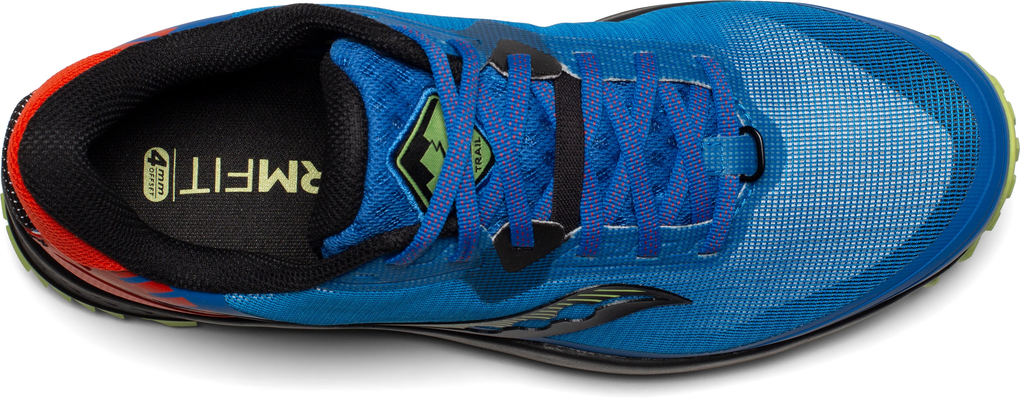 Saucony Peregrine 11, Herren, royal/space/fire, blau/feuerrot