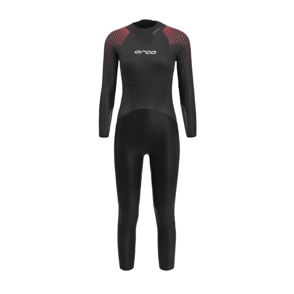 Orca Apex Float, Neoprenanzug, Damen, red buoyancy, schwarz/rot, 2023