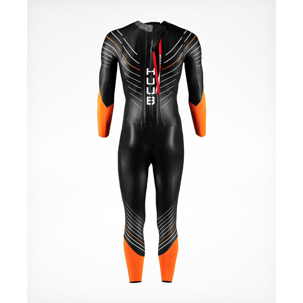 Huub Araya 2:4, Neoprenanzug, schwarz/orange, Damen, 2024