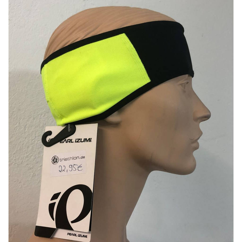 Pearl Izumi Barrier Headband, schwarz/gelb, B - Ware, kein Umtausch