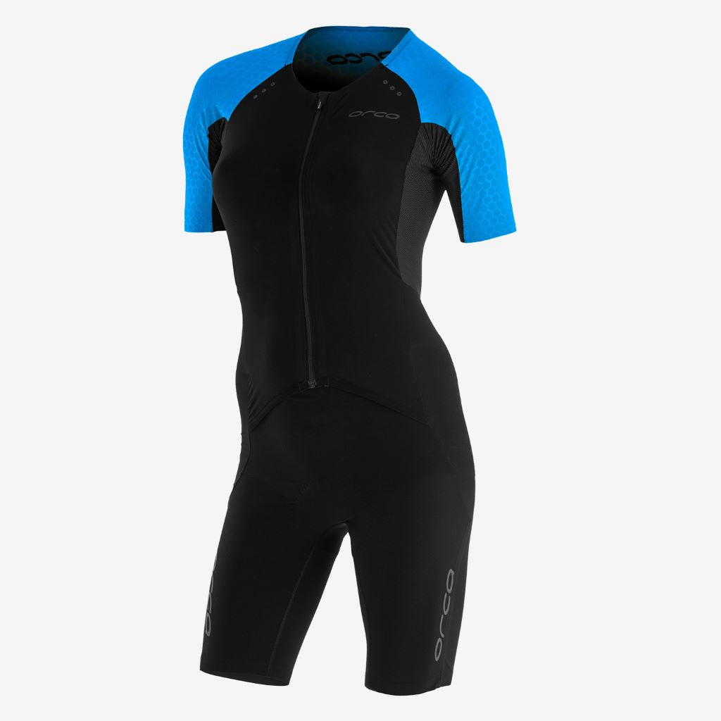 Orca RS1 Dream Kona Aero Racesuit, Damen, schwarz/blau-turquoise