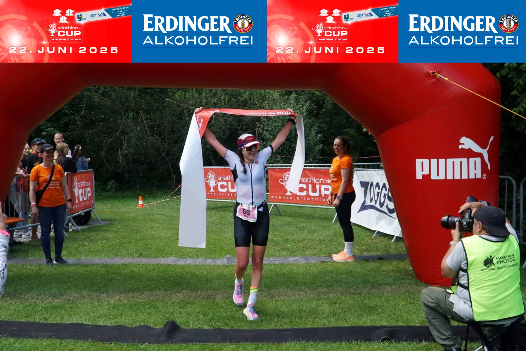 Erdinger Alkoholfrei wird offizieller Partner des triathlon.de CUP – Zielverpflegung für Teilnehmer