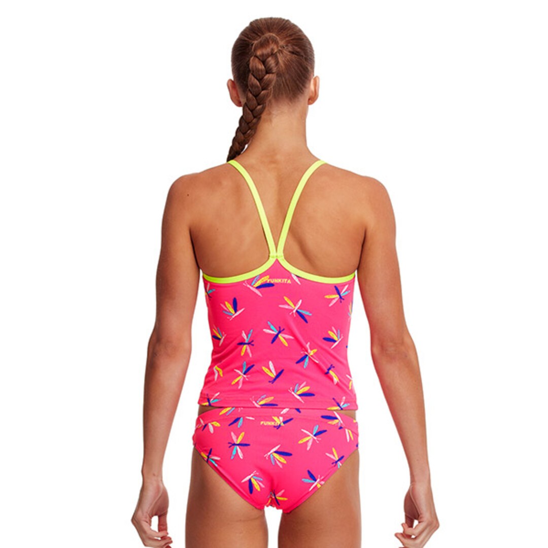 Way Funky Funkita, Swim Steady Tankini & Brief Fly Dragon, Zweiteiler-Badeanzug, Kinder