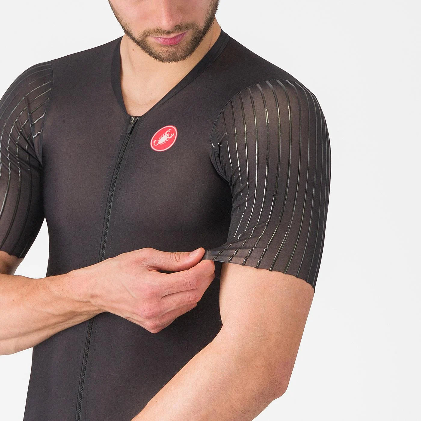 Castelli PR 2 Speed Suit Trisuit, Herren, Black