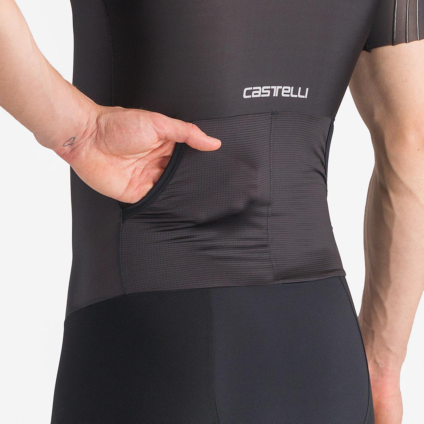 Castelli PR 2 Speed Suit Trisuit, Herren, Black