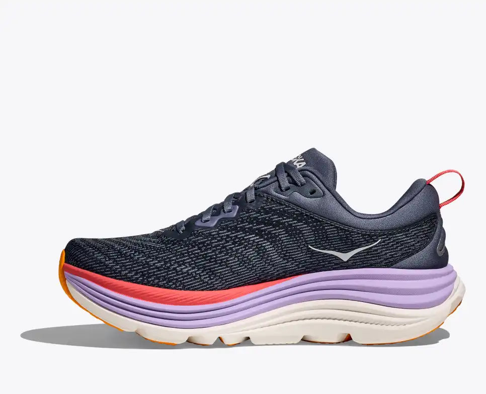 Hoka Gaviota 5, Laufschuh, Damen, Anchor/Grapefruit