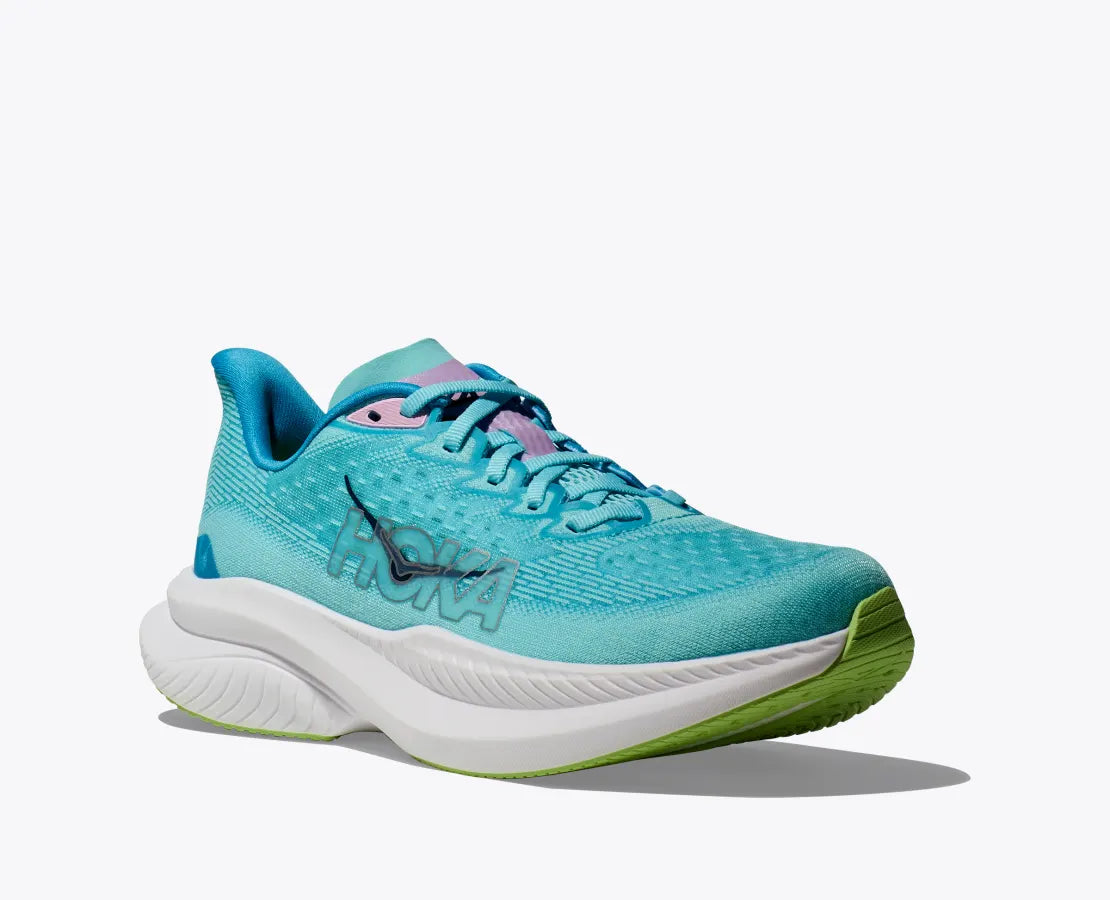 Hoka Mach 6, Laufschuhe, Damen, Cloudness/Waterpark