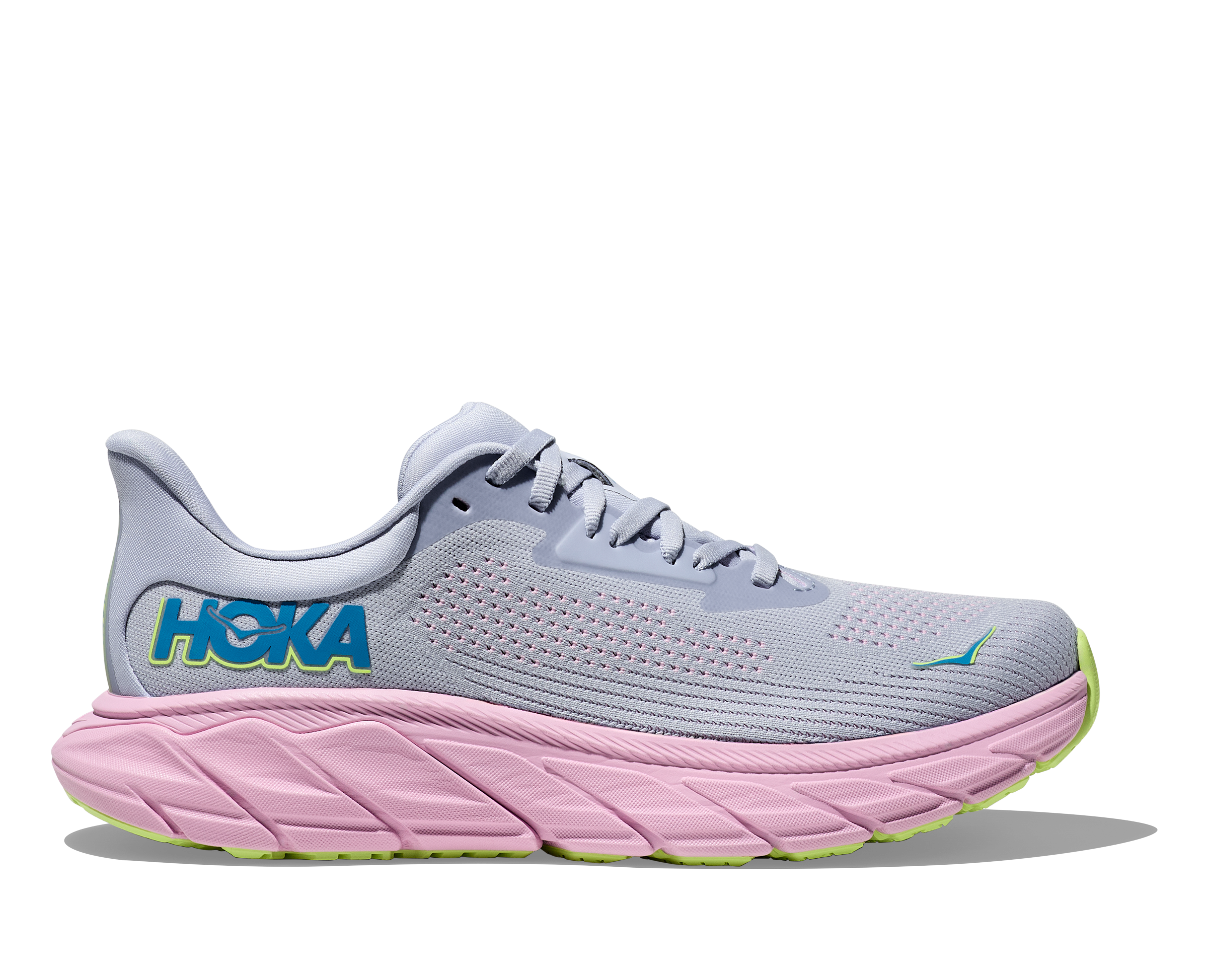 Hoka Arahi 7, Laufschuh, Damen, Gull/Pink Twilight