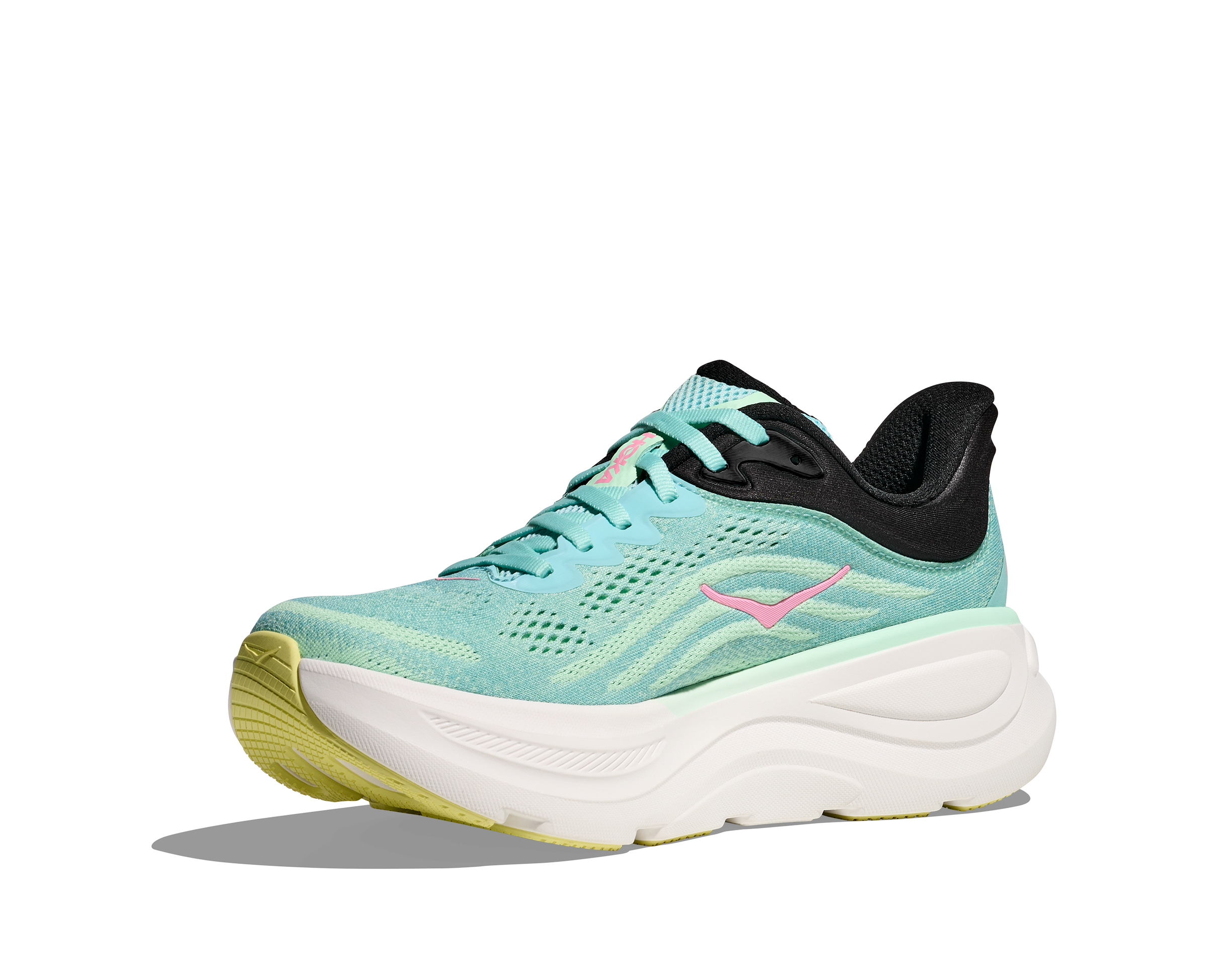 Hoka Bondi 9, Laufschuh, Damen, Blue Spark/Mint Flourite