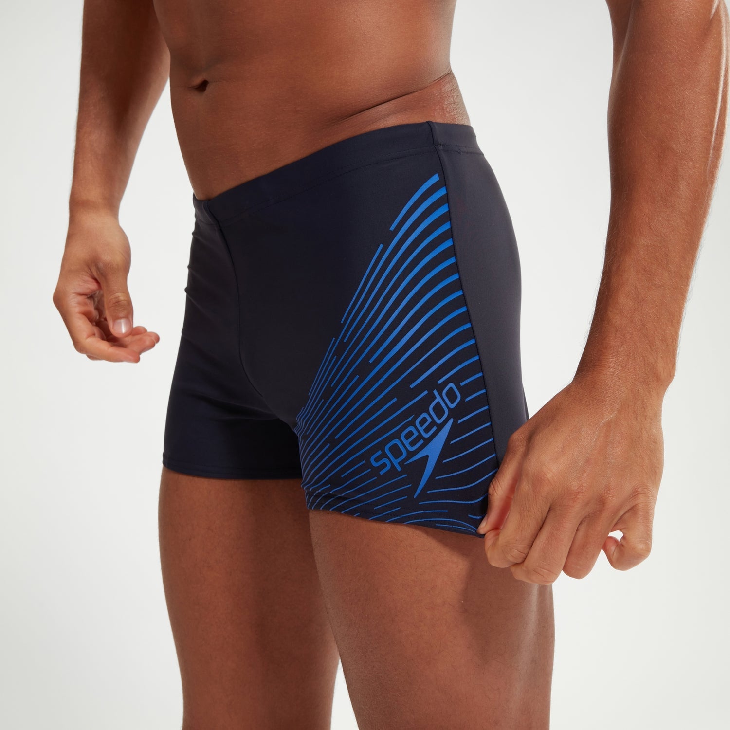 Speedo Medley Logo - Aquashorts, Herren, Marineblau/Blau