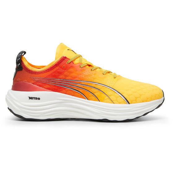 Puma ForeverRun NITRO, Laufschuhe, Damen, Sun Stream-Sunset Glow-PUMA White