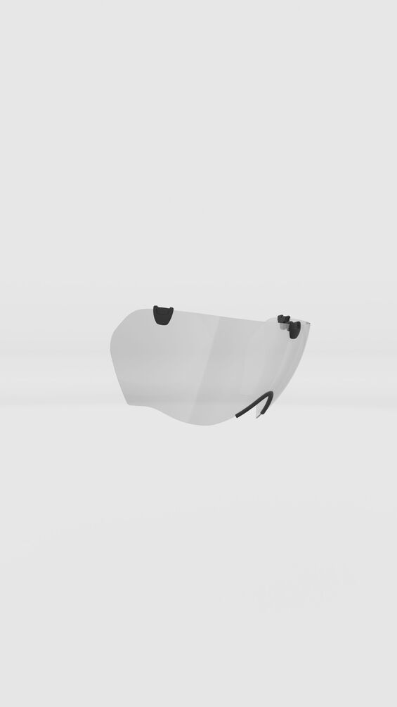 KASK Visier Bambino Pro, Fahrradhelmvisier, Clear