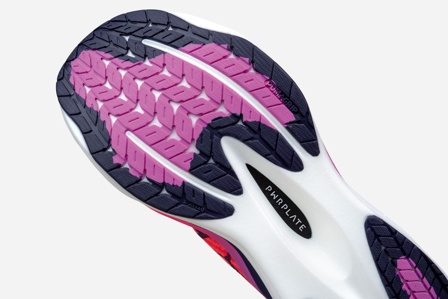 Detailansicht Sohle vorderer Bereich linker Schuh 