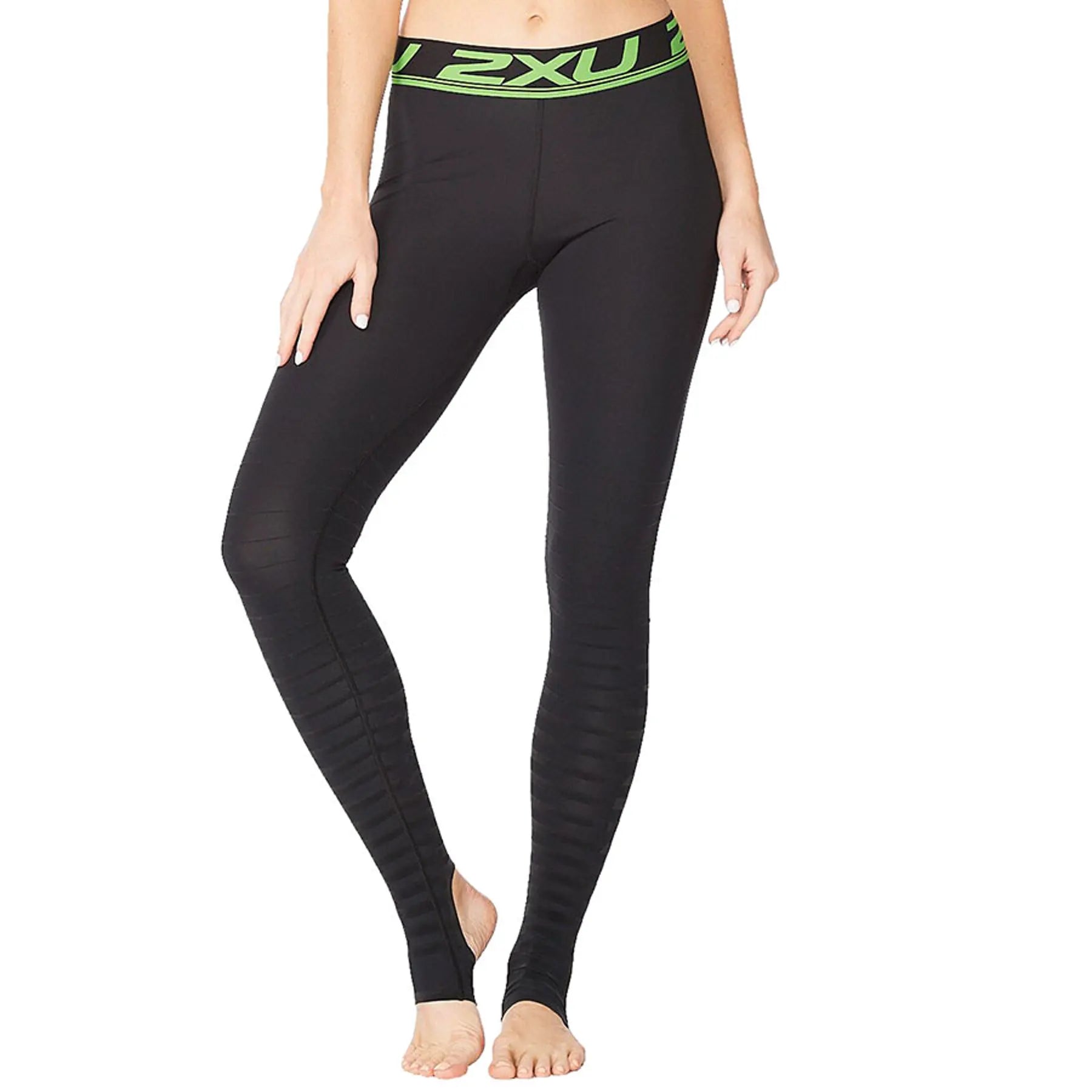 2XU Damen Power Recovery Compression Tights, Black/Nero