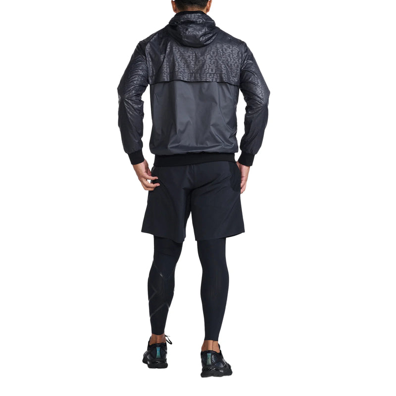 2XU Motion Windbreaker, Herren, schwarz