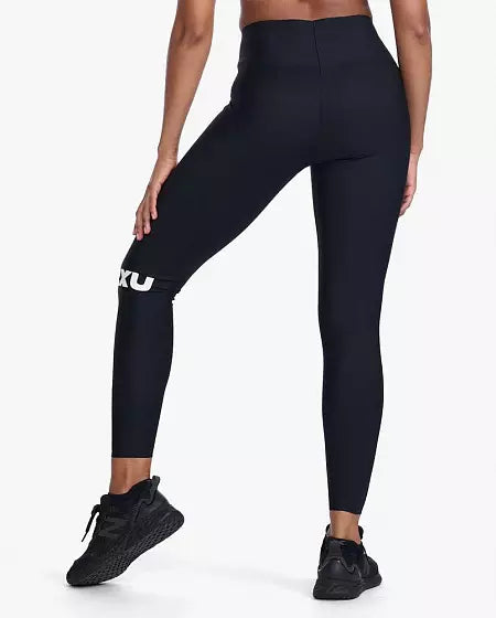 2XU Motion Sculpt Hi - Rise Compression Tight, Damen, Black/White