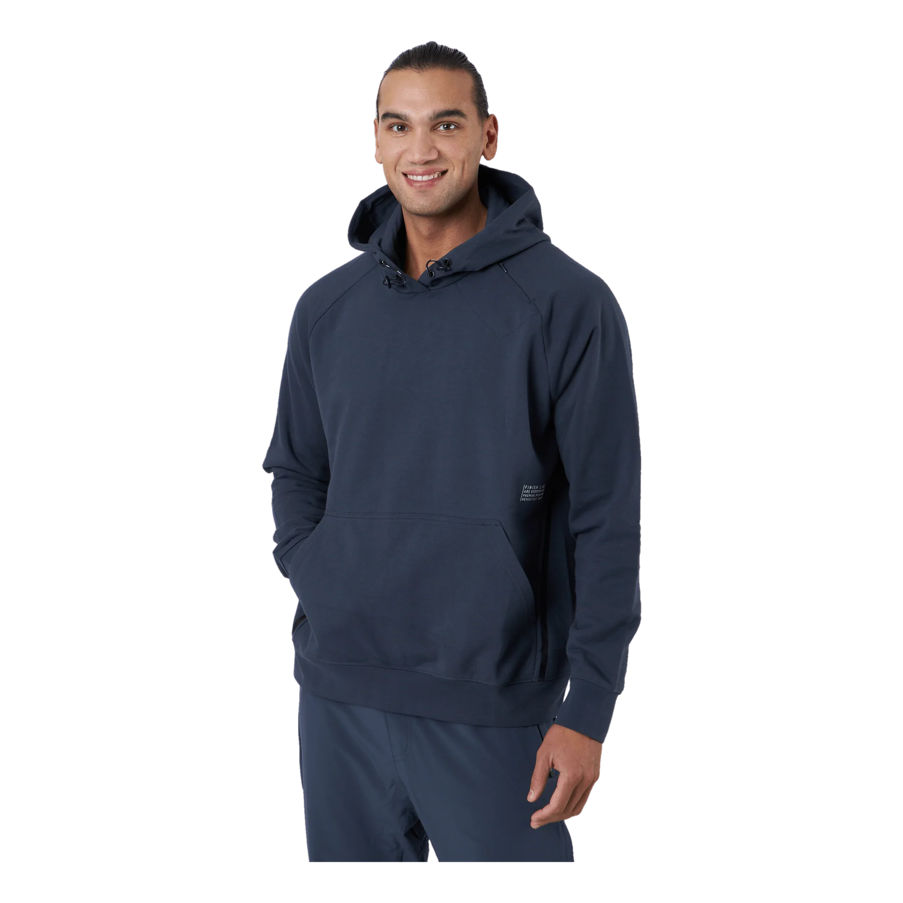 2XU Herren Motion Hoodie, Herren, India Ink/White