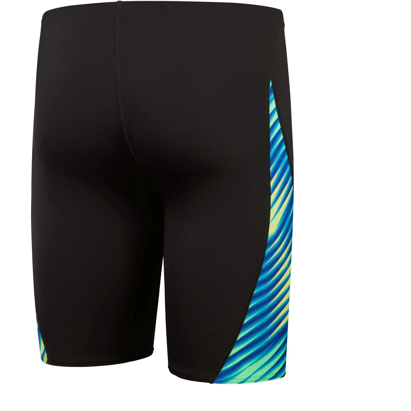 Speedo Schwimmhose mit V-Schnitt, Digitalprint, Herren, schwarz/blau/grün