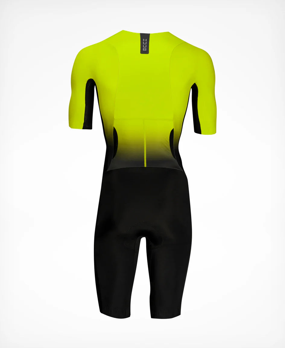 Huub Collective TriSuit, Herren, Fluo Yellow/Black