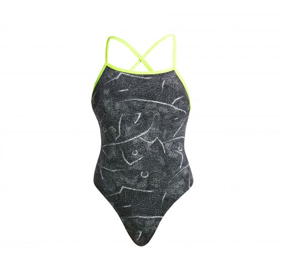 Way Funky Funkita, Tie Me Tight One Piece Crack Up, Badeanzug, Kinder