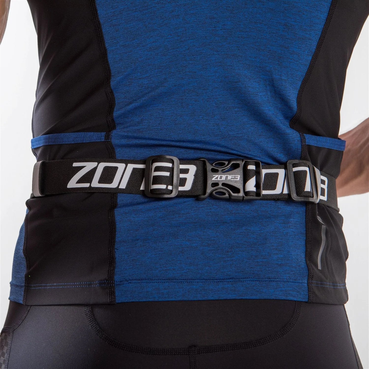 Zone3 Endurance-Startnummerngürtel mit Aufbewahrung