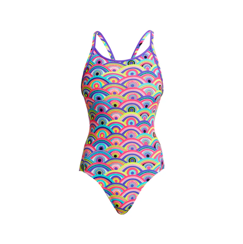 Way Funky Funkita, Diamond Back One Piece Eye Candy, Badeanzug, Kinder