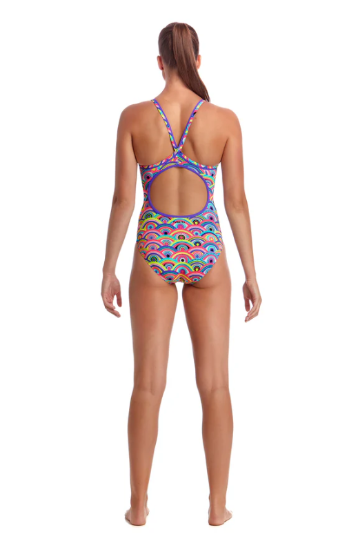 Way Funky Funkita, Diamond Back One Piece Eye Candy, Badeanzug, Kinder