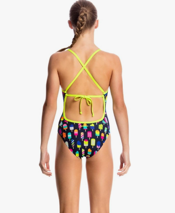 Way Funky Funkita, Diamond Back One Piece Frosty Fruits, Badeanzug, Kinder