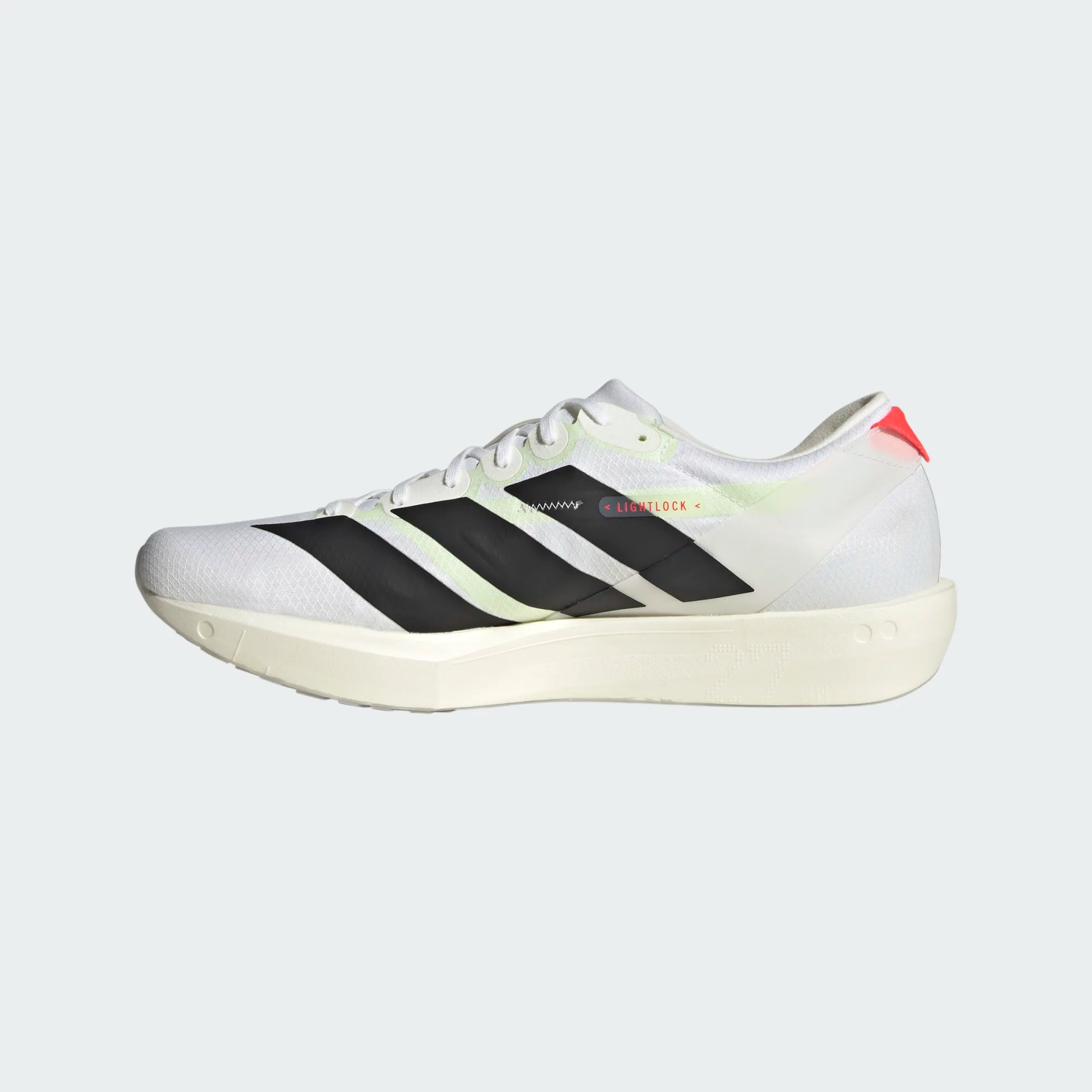 Adidas ADIZERO ADIOS 9, Laufschuh, Herrren, Cloud White/Core Black/Silver Metallic