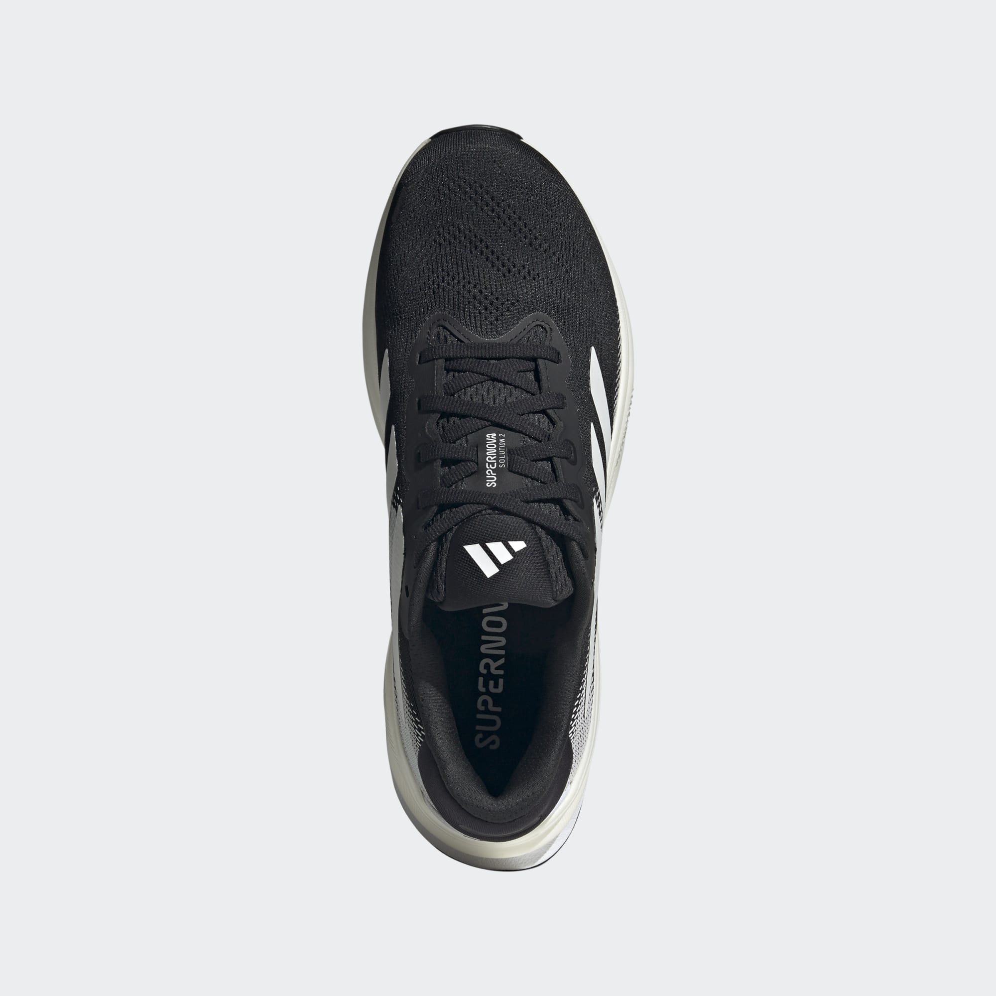 Adidas Supernova Solution 2, Laufschuh, Herren, Core Black/Cloud White/Core Black
