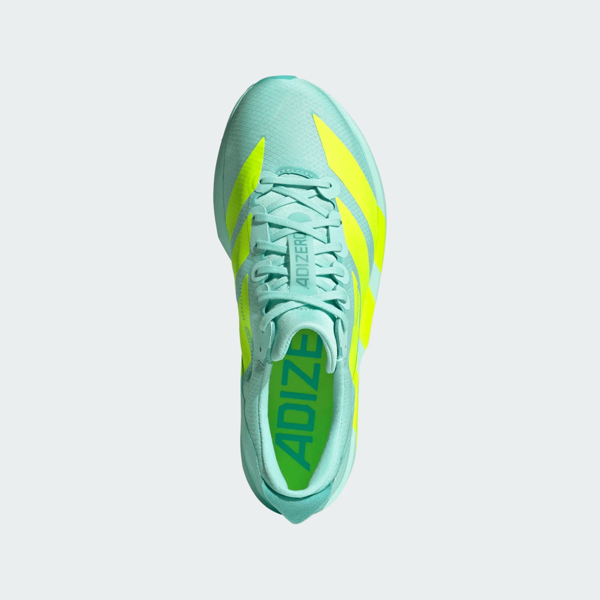 Adidas ADIZERO ADIOS 9, Laufschuh, Damen, Sea Flash Aqua/Lucid Lemon/Minton