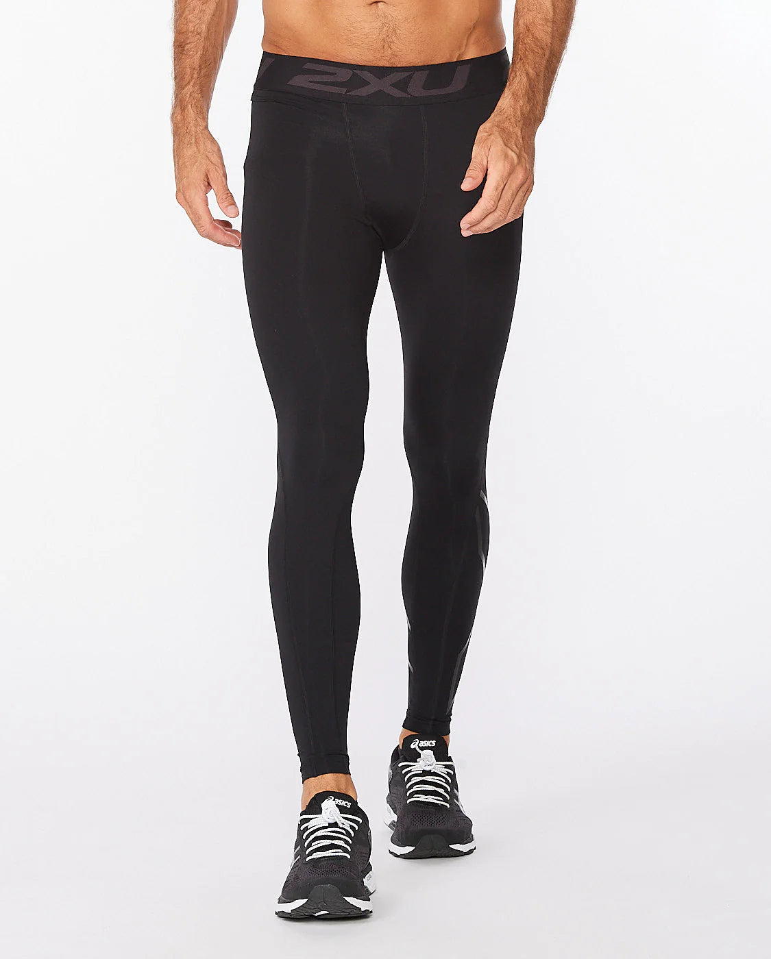 2XU Ignition Compression Tights, Laufhose, Herren, Black/Nero